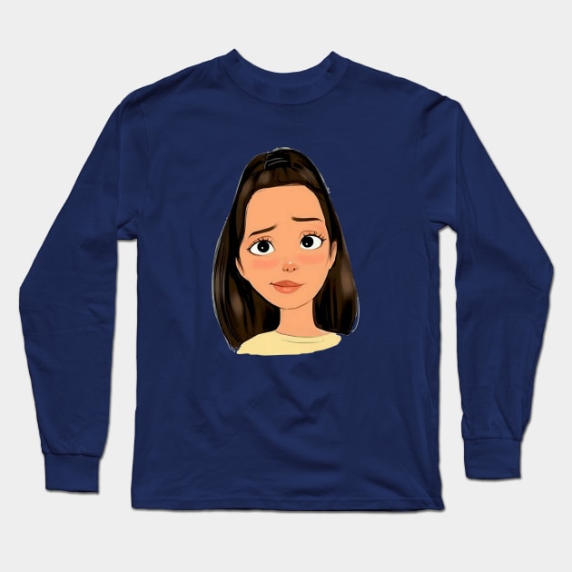 Bella Poarch  TikTok Star Long Sleeve T-Shirt by WikiDikoShop